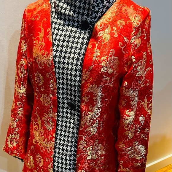 Houndstooth Coat size L - Picture 8 of 9